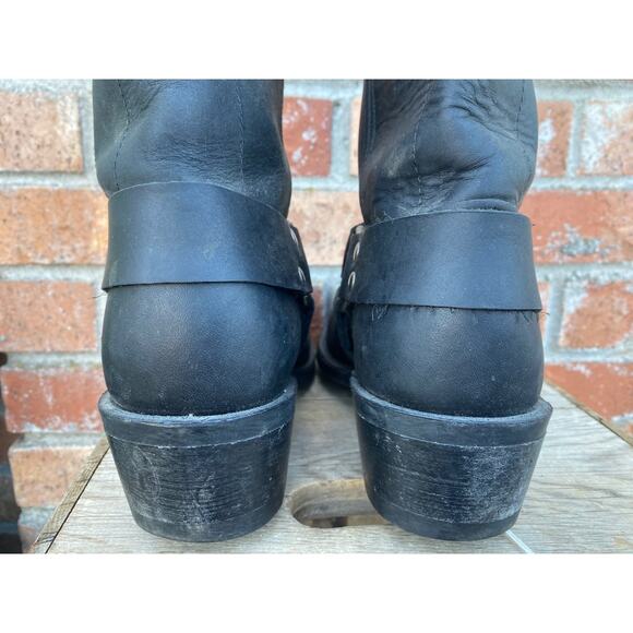 Biltrite Harness Tall Men’s Leather Bike Boots Size Neoprene Sole main image 4